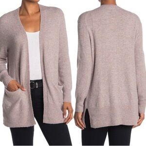 Madewell Cozy Walker Cardigan in Heather Boysenberry Medium